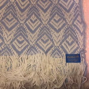 Pendleton baby blue blanket